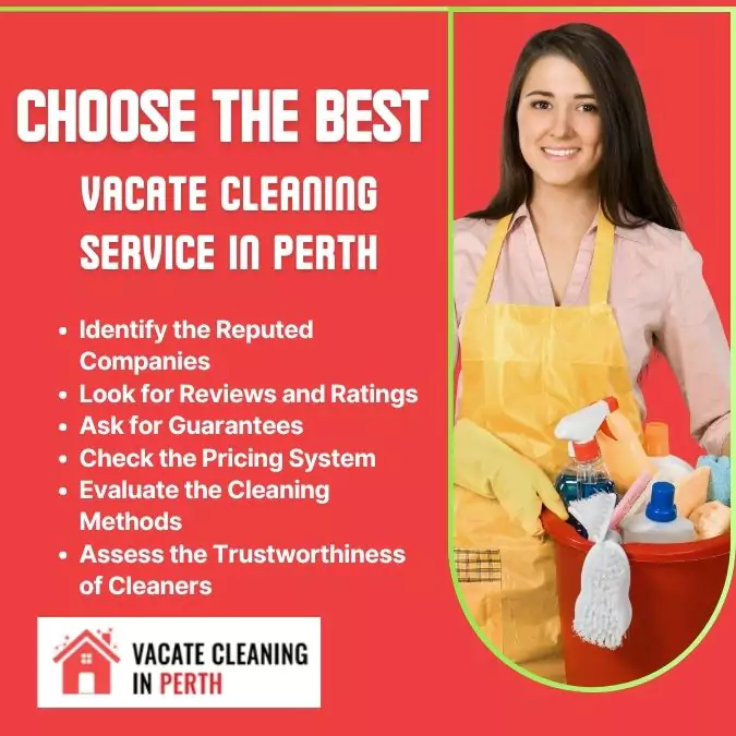 tips for choosing the best vacate cleaner in Perth