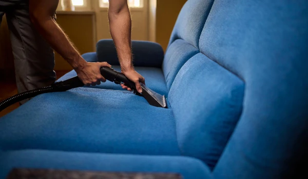Experience a professional upholstery cleaning service effectively in action today