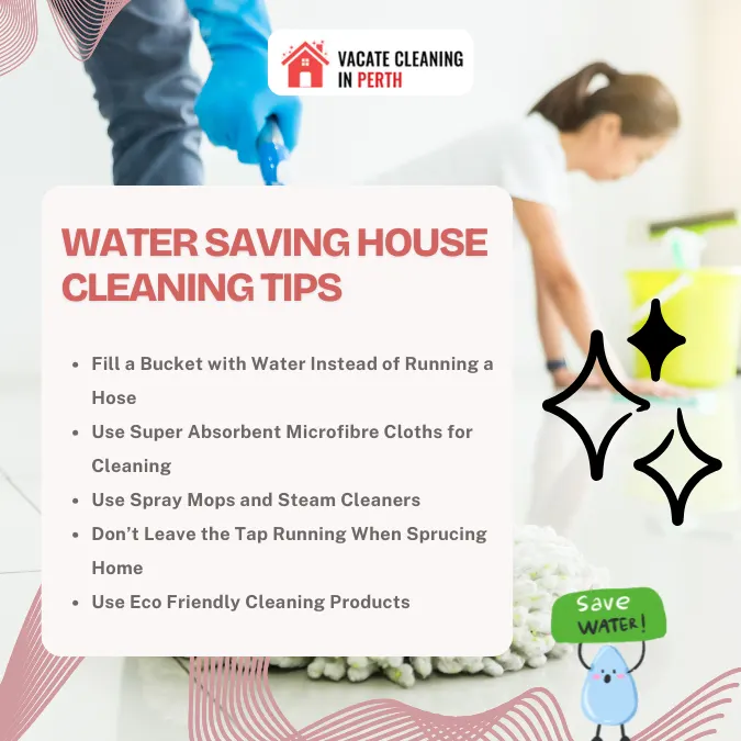Water Saving House Cleaning Tips